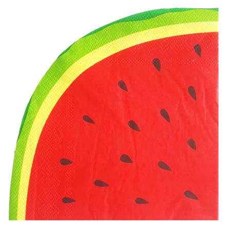 Servilleta troquelada de sandia 20u