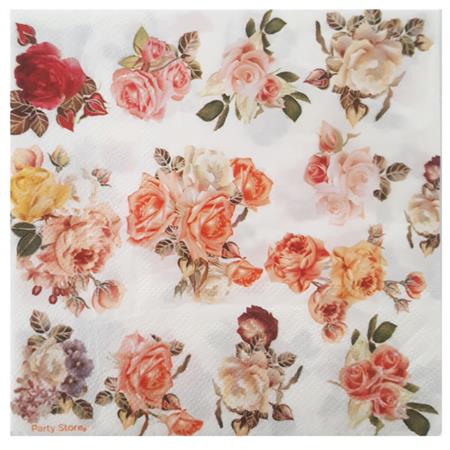 Servilleta Flowery 20u