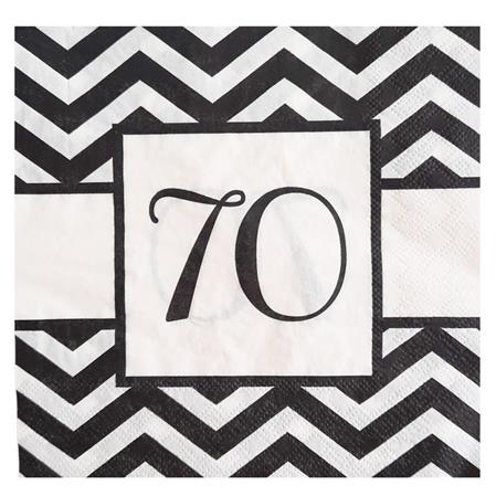 Servilleta gde. 70 años 20u