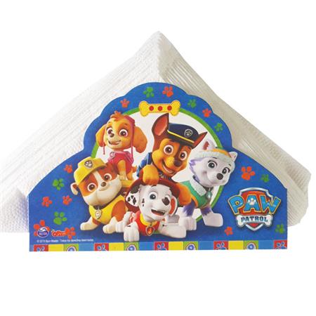 Servilletero con serv. Paw Patrol