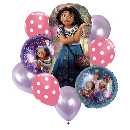 Globos Set Encanto Mirabel x9