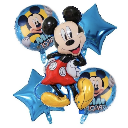 Globos Set Mickey x5