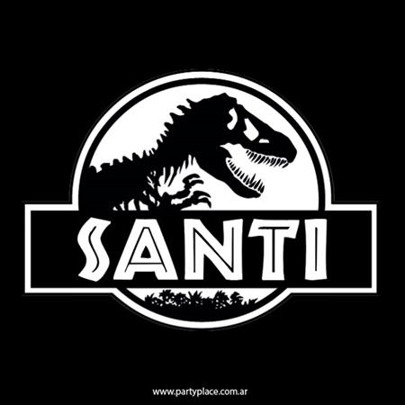 Stickers cuad. Jurassic Rex 16u Pers