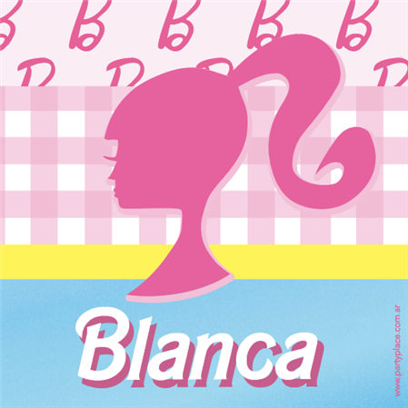Stickers cuad. Barbie 16u Pers