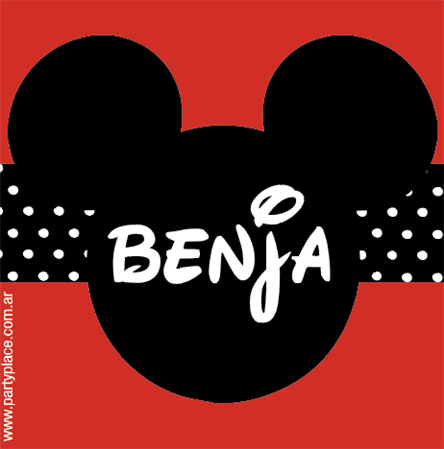 Stickers cuad. Mickey 16u Pers