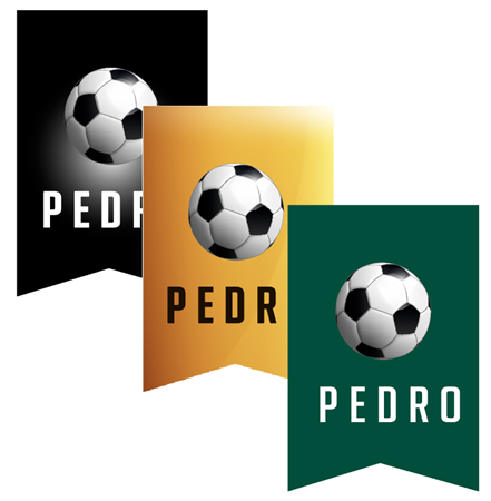 Stickers grandes FUTBOL GLAM 10u Pers