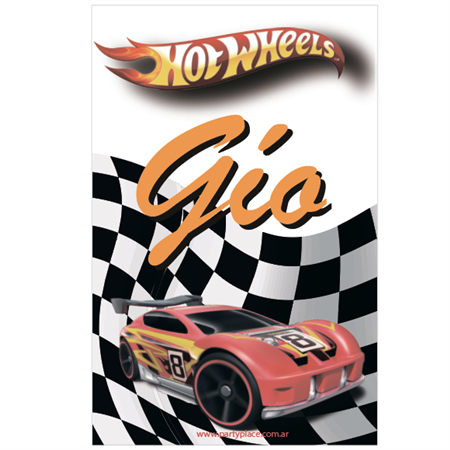 Stickers rect. gdes. Hot Wheel Pers 16u