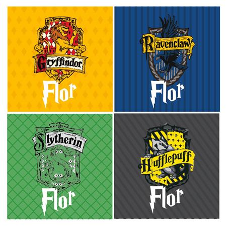 Stickers cuad. Harry Potter 16u Pers