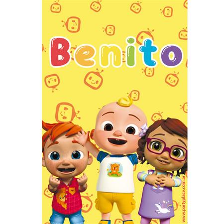 Stickers grandes Cocomelon 16u. Pers.