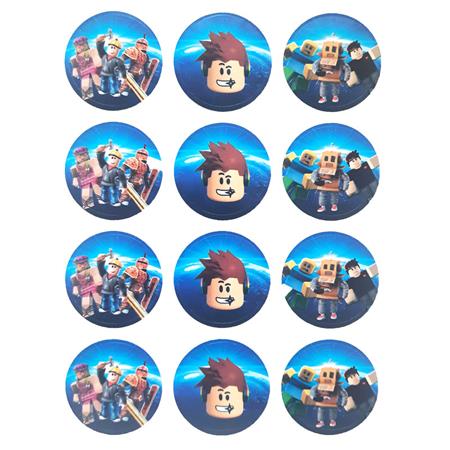 Stickers red. plancha Roblox 12s