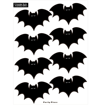 Stickers plancha Bats