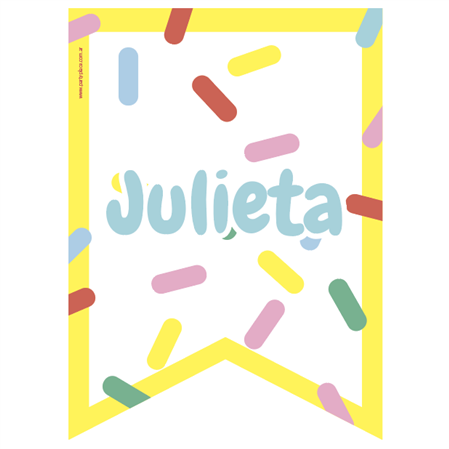Stickers grandes Candys 16u. Pers.