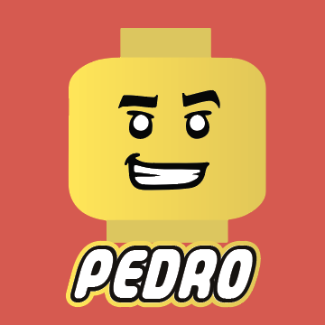 Stickers cuad. Lego 16u Pers