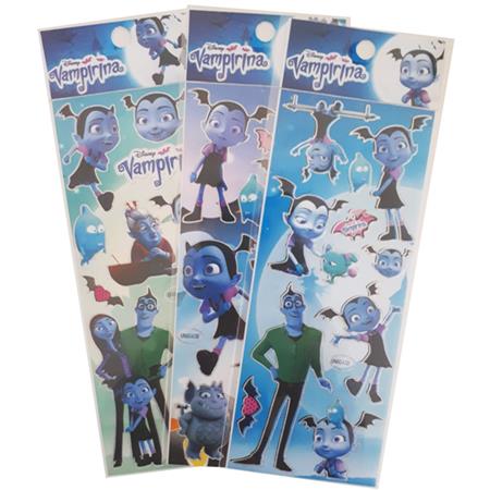 Stickers en plancha surtidas Vampirina 1u
