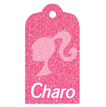 Tarjetas largas con cinta Barbie 20u Pers