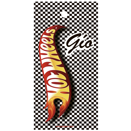 Tarjetas largas con cinta Hot wheels 15u