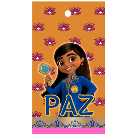 Tarjetas largas con cinta Mira 20u Pers