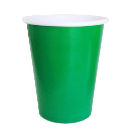 Vaso liso verde 6u