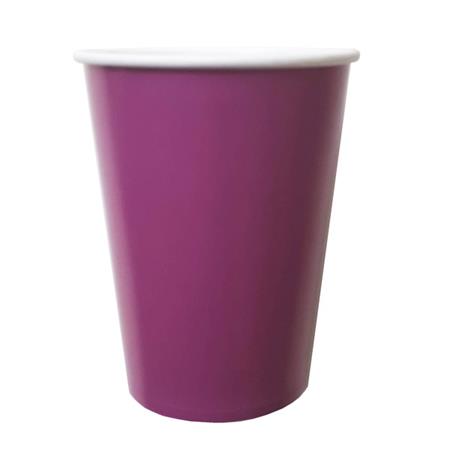 Vaso liso violeta 6u