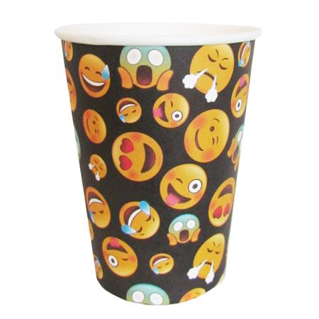 Vaso emoticones 10u cambiar foto plastico