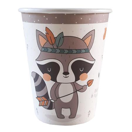Vaso Mapache 6u