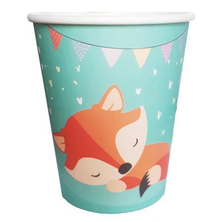 Vaso aqua Zorrito 6u