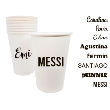 Vinilo colores para vasos, frascos o botellas 10u