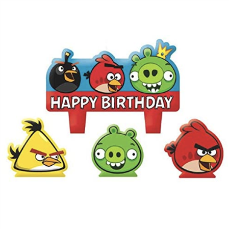 Velas Angry Birds Imp.