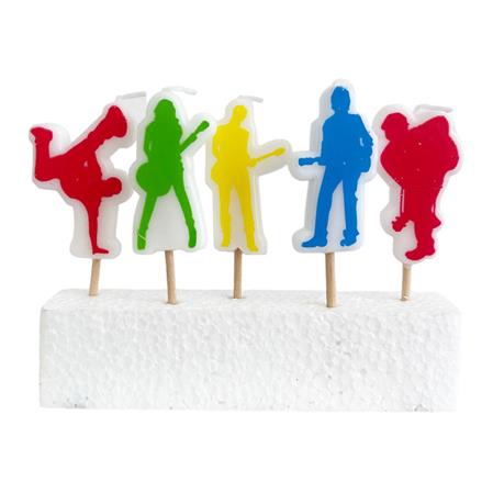 Velas Mini Rock x5