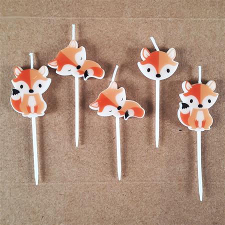 Velas Mini Zorrito x5
